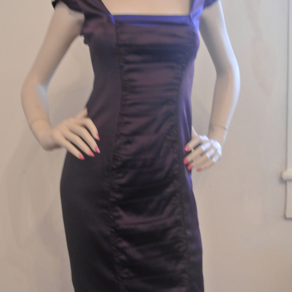 Purple Cocktail Dress
